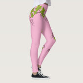 Leggings Planta de uvas racimo de hojas verdes (Rechts)
