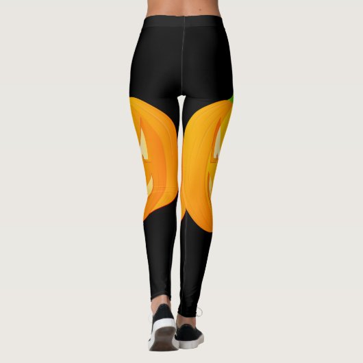 Leggings pompoen (Achterkant)