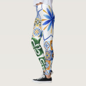 Leggings portugese tegels (Links)
