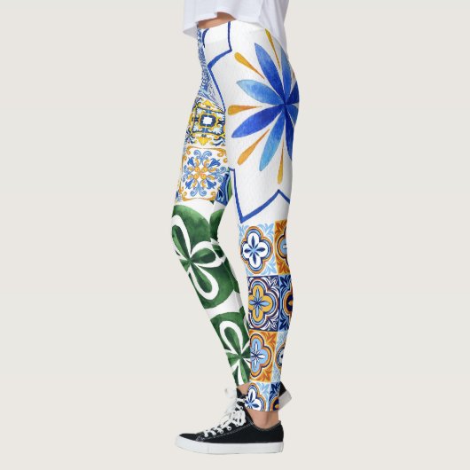 Leggings portugese tegels (Links)