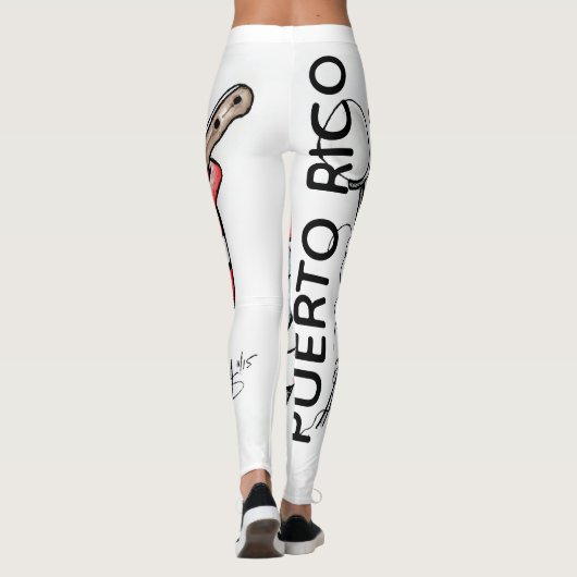 Leggings Puerto Rico (Achterkant)