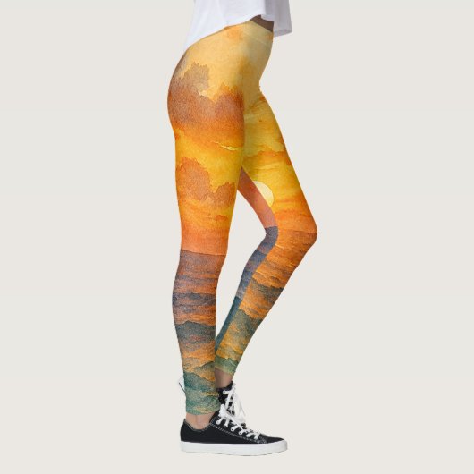 Leggings puesta de sol (Rechts)