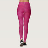 Leggings Push up Gym Mode Donkerroze (Achterkant)