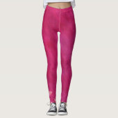 Leggings Push up Gym Mode Donkerroze (Voorkant)