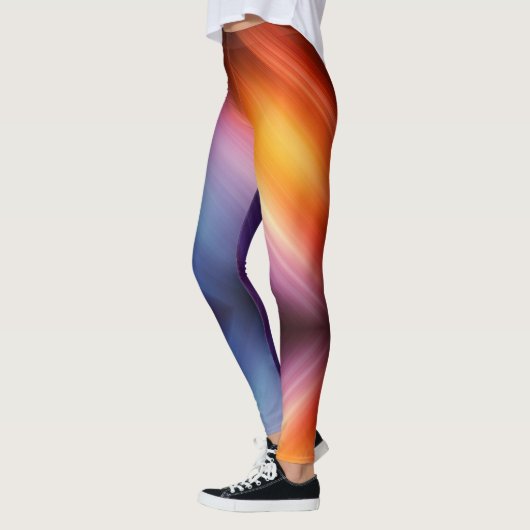 Leggings - Regelboog van kleur (Links)