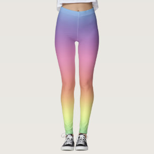 Leggings - Regenboog Gekleurde Strepen