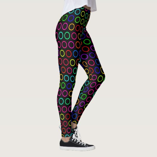 leggings regenboogcirkels (Rechts)