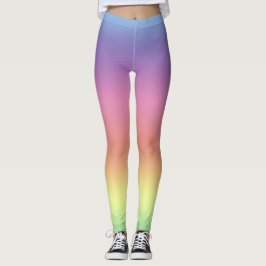 Leggings - Regenbooggekleurde strepen