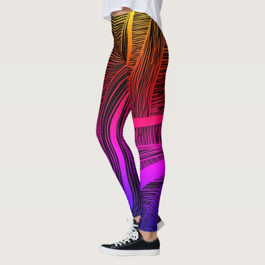 Leggings regenbooggolven (Links)