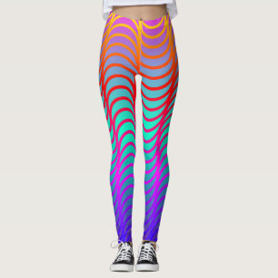 Leggings regenbooggolven