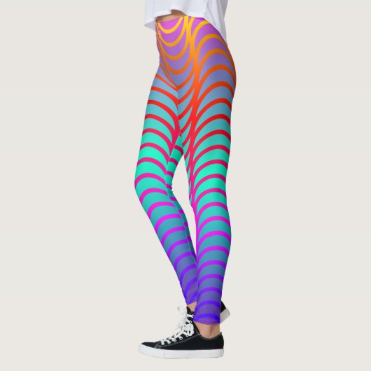 Leggings regenbooggolven (Links)