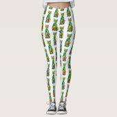 Leggings regenboogkat (Voorkant)