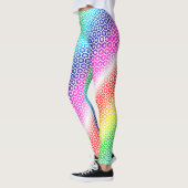 Leggings - Regenboogkleuren in witte afbeelding (Links)