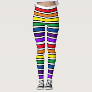 Leggings - Regenboogkleurige bars