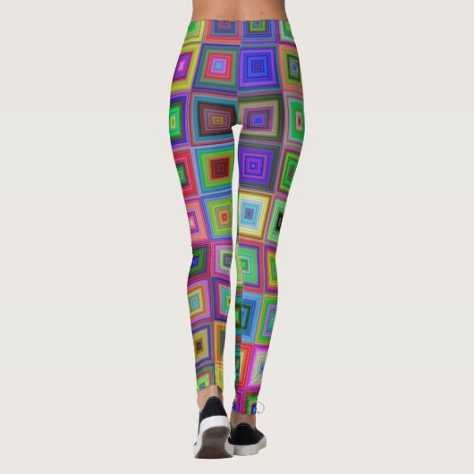 leggings regenboogpleinen (Achterkant)
