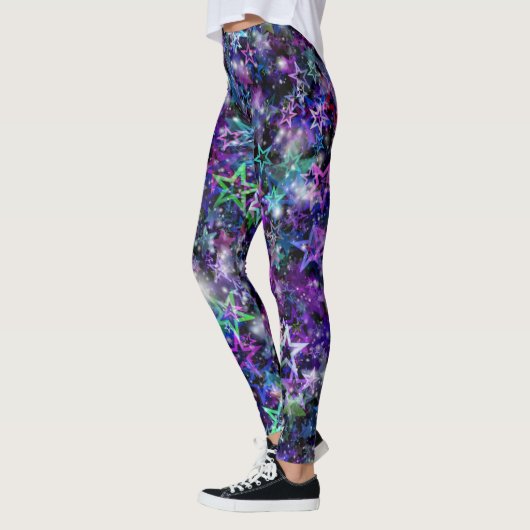 leggings regenboogsterren (Links)
