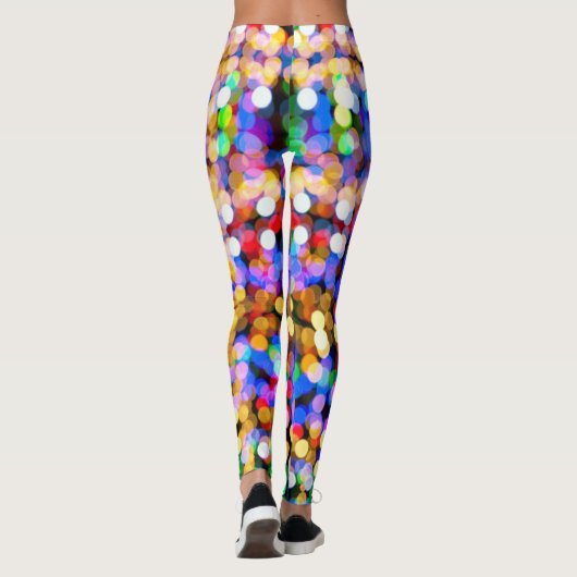 Leggings regenboogstip (Achterkant)