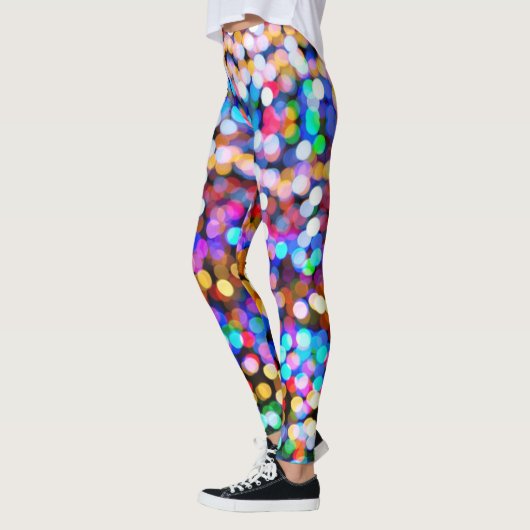 Leggings regenboogstip (Links)
