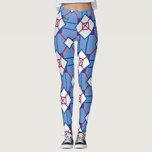Leggings (Rode Kruis) RFPMDesigns ©️2023/4 (Voorkant)
