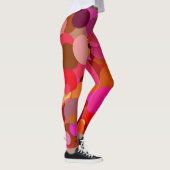 leggings rode stip confetti (Rechts)