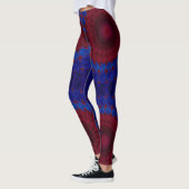 Leggings ~ rood blauw ~ Origineel (Links)