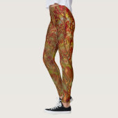 Leggings ~ Rood, geel en Oranje ~ Origineel (Links)