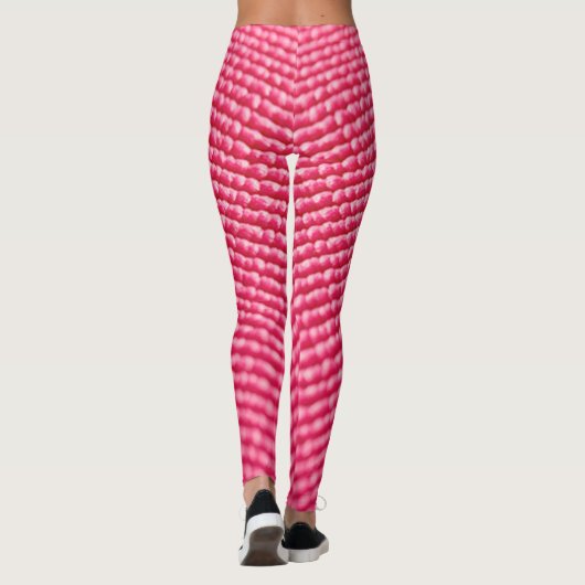 Leggings Rood patroon (Achterkant)