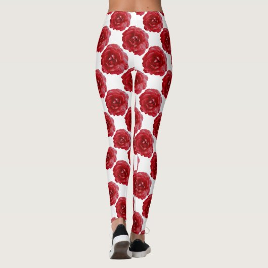 Leggings - Rood rood (Achterkant)