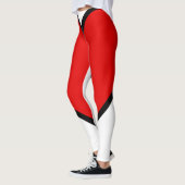 Leggings/Rood, Zwart en Wit Leggings (Links)