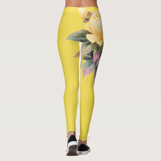 Leggings roos (Achterkant)