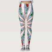 Leggings roos (Voorkant)