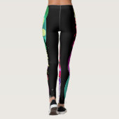 LEGGINGS roos ONTWERPER (Achterkant)