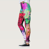 LEGGINGS roos ONTWERPER (Links)