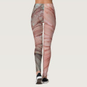 Leggings Roze/Groen Inktontwerp (Achterkant)