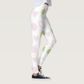 Leggings roze harten ontwerp (Rechts)