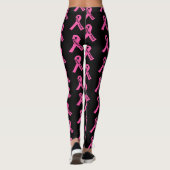 Leggings-roze lint Draag Roze Leggings (Achterkant)