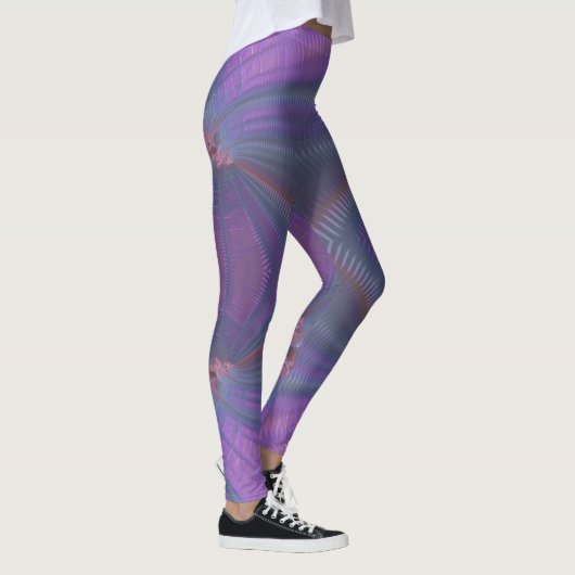 Leggings ~ roze mauve ~ Origineel (Rechts)