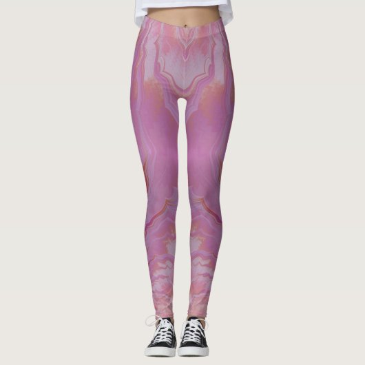 Leggings ~ roze ~ Origineel (Voorkant)