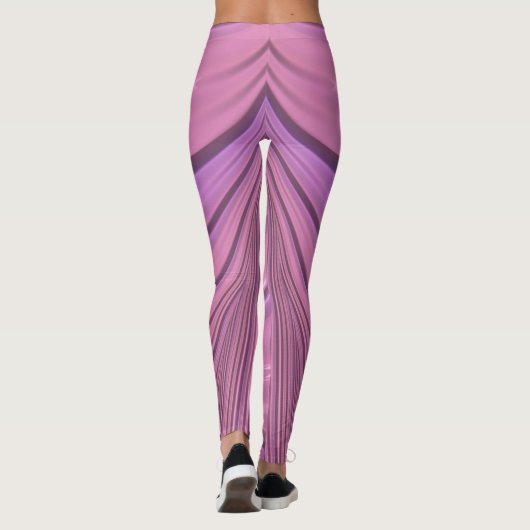 Leggings ~ roze puve paars ~ Origineel (Achterkant)