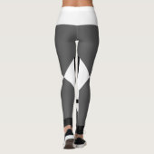 Leggings Samenstelling I Lozenges met 4 regels (Achterkant)