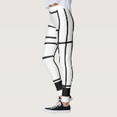 Leggings Samenstelling I met bruin (Links)