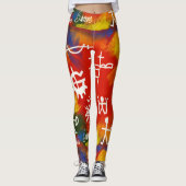 Leggings samisk inspiration! (Voorkant)