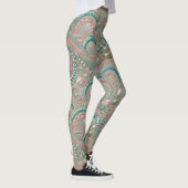 Leggings ~ schelpen en parels ~ (Rechts)