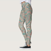 Leggings ~ schelpen en parels ~ (Links)