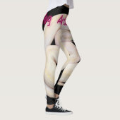 Leggings schitterend bal Python-slangenreet zwart (Rechts)