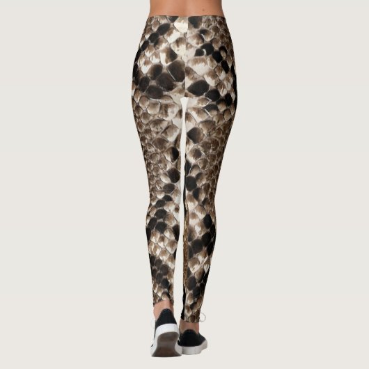 Leggings-slang Huidstructuur Leggings (Achterkant)