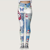 leggings sneeuwman (Voorkant)