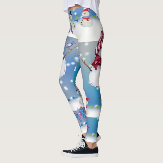 leggings sneeuwman (Links)
