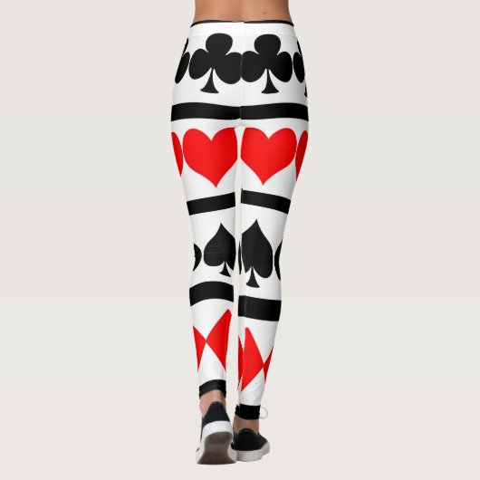 Leggings speelkaarten (Achterkant)