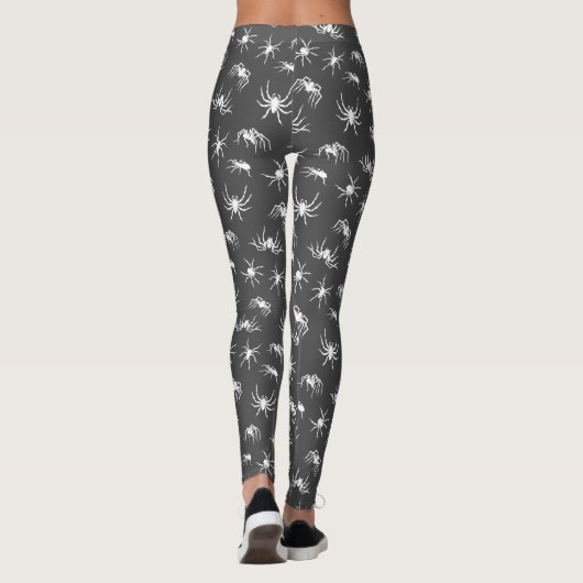 Leggings spin Silhouettes Pattern (Achterkant)